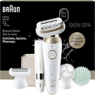 Epilateur électrique Silk-épil SES 9-481 3D Flex Skin Spa BRAUN