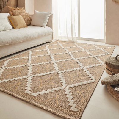Tapis intérieur extérieur à motif géométrique TULUM NAZAR RUGS