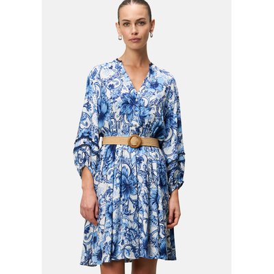 Robe courte à l'imprimé floral ZERO