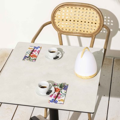 Plateau de table de jardin stratifié, OPERA OVIALA