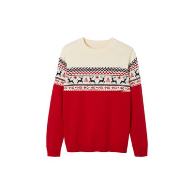 Pull jacquard de Noël adulte capsule famille VERTBAUDET