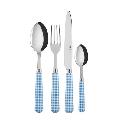 Set de 4 couverts de table, Vichy SABRE