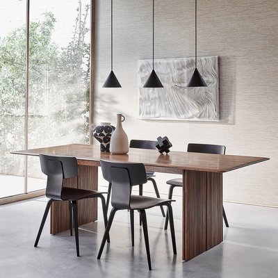 Tisch Minela, Nussbaum massiv, B. 220 cm AM.PM