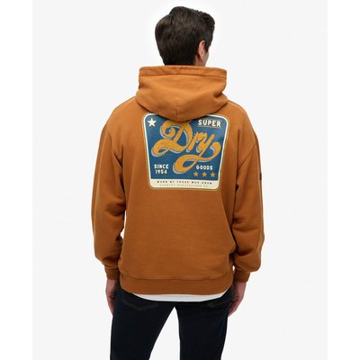 Sweat à capuche oversize Tap Room SUPERDRY
