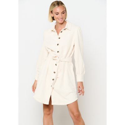 Robe-chemise avec manches ballon LOLALIZA
