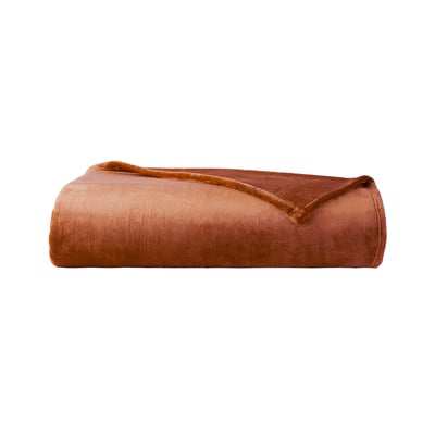 Couvre lit en polaire rose, CASTOR DESFORGES