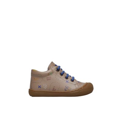 Chaussures premiers pas en cuir imprimé COCOON NATURINO
