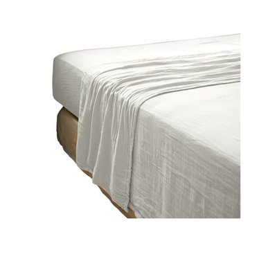 Drap plat double gaze de coton Gaia EDEN