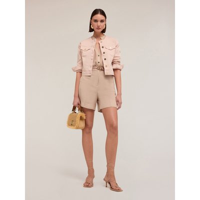 Short en toile de lin et viscose MOTIVI