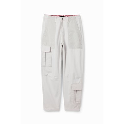 Desigual - Pantalon cargo patchwork DESIGUAL