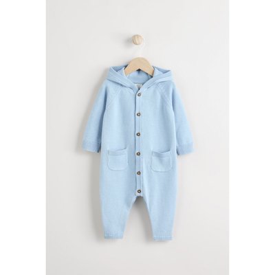 Barboteuse à capuche en maille bébé NEXT