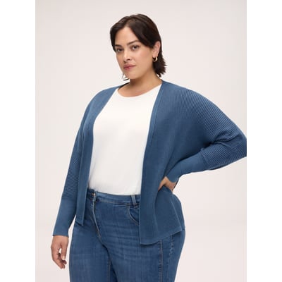 Cardigan effet denim FIORELLA RUBINO