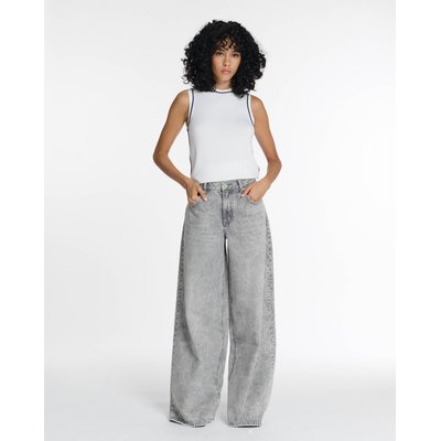 Jeans large taille moyenne long LABDIP
