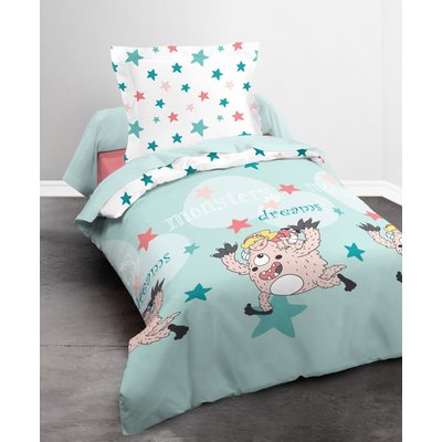 Housse de couette 140 x 200 Monster dream EDEN