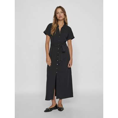 Robe chemise longue à nouer VILA
