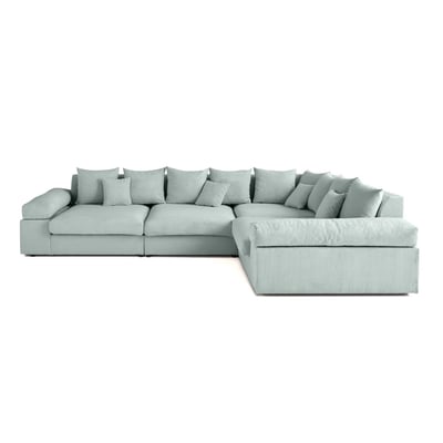 Canapé d'Angle réversible 5 places - ASPEN BEST MOBILIER