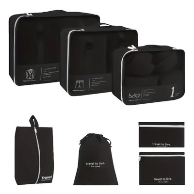 Organisateur de voyage 7 pièces VIVEZEN