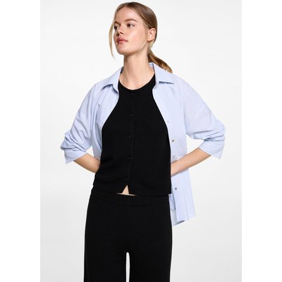 Pantalon wideleg maille fine MANGO TEEN
