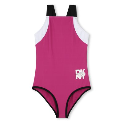Maillot 1 pièce tricolore DKNY