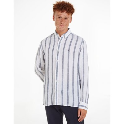 Chemise en lin rayée TOMMY HILFIGER