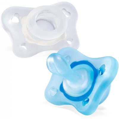 Lot de 2 sucettes Mini Soft 0-2 mois CHICCO