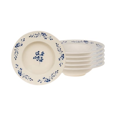 Assiette à pâtes Appoline  27 cm (lot de 6) TABLE PASSION