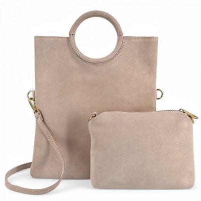 Sac à main et bandoulière en croute de cuir italien CHARLOTTE OH MY BAG