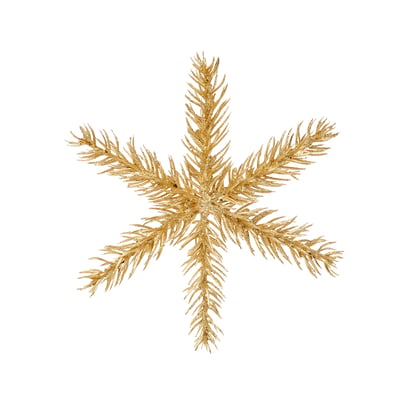 Suspension de noël décorative étoile artificielle H14 SIA DECO