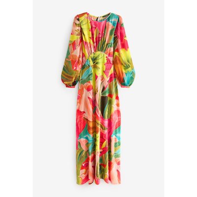 Robe longue à manches longues kew collection NEXT