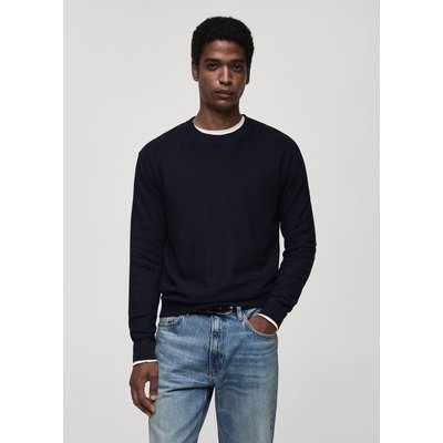 Pull-over maille coton microstructure MANGO MAN