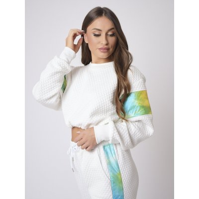 Sweat crop texture relief et bande dégradé PROJECT X