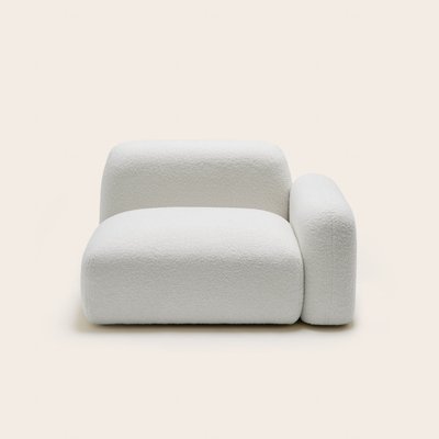 Chauffeuse modulable accoudoir bas D  en En fibre de polyester recyclé  ISILD MADURA