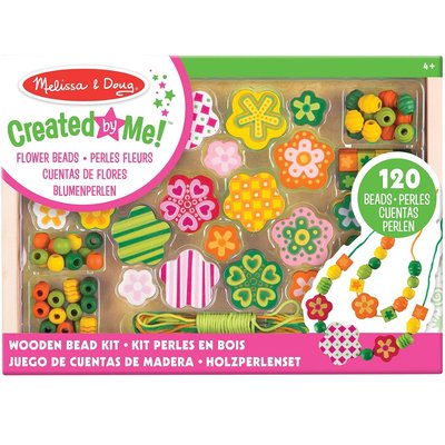 Ensemble de perles en bois Flower Power MELISSA & DOUG