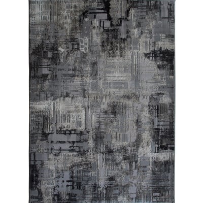 Tapis graphique et abstrait  GOYAVE ABSTRAIT THE DECO FACTORY