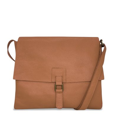 Sac bandoulière besace en cuir grainé COQUETTE OH MY BAG