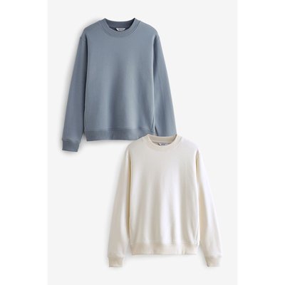 Sweats ras du cou a manches longues, lot de 2 NEXT