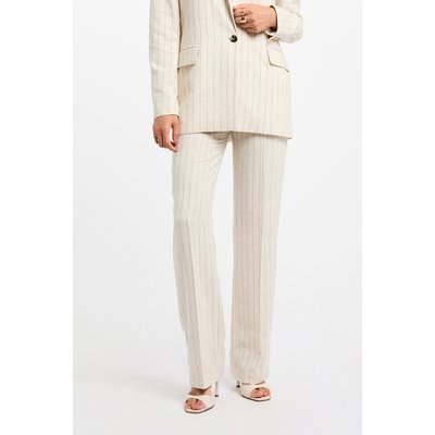 Pantalon large rayé MORGAN