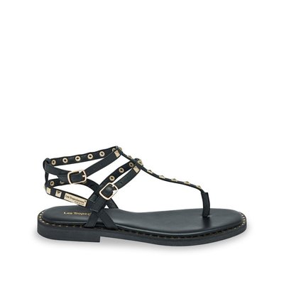 Sandales tongs Coraze, cuir LES TROPEZIENNES PAR M BELARBI