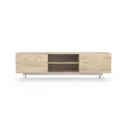 Meuble TV placard 2 portes, PRINTED HERDASA