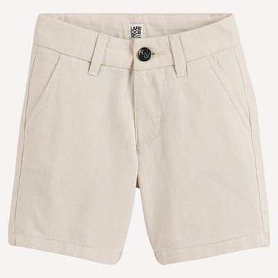 Bermuda chino, coton/lin LA REDOUTE COLLECTIONS