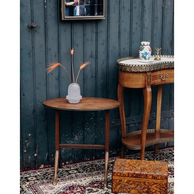 Table d'appoint en bois Francine N°278 - Bon état DEBONGOUT