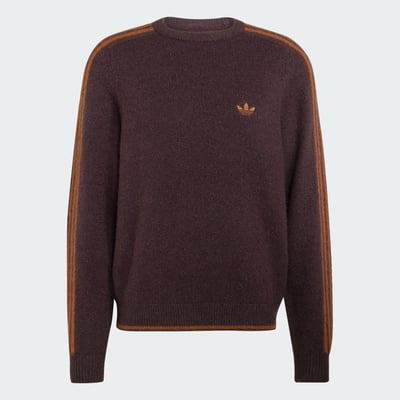 Sweat-Shirt Ras-Du-Cou Maille Pelucheuse 3 Bandes Sweat-Shirt Ras-Du-Cou Maille Pelucheuse 3 Bandes adidas Originals