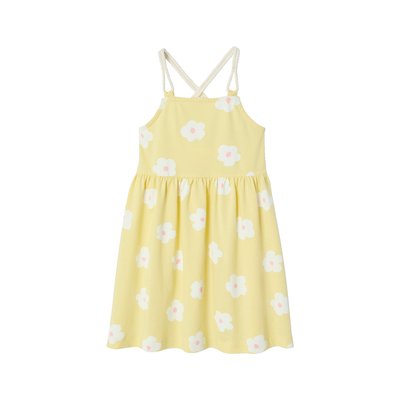Robe à bretelles cordelette imprimée fleurs VERTBAUDET