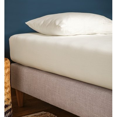 Drap housse 1 personne PUR COTON BIO KADOLIS