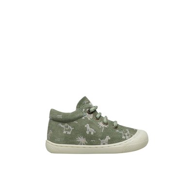 Chaussures premiers pas en suède avec imprimé  savane COCOON NATURINO