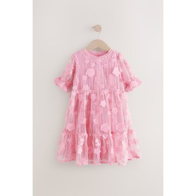Robe de soirée en mesh florale à sequins NEXT