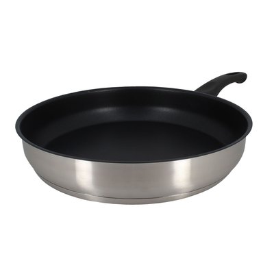 Poêle first en acier inoxydable 28cm - compatible induction MENASTYL