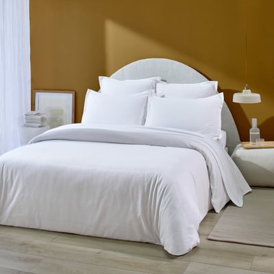 housse de couette en coton unie, OREA C DESIGN HOME TEXTILE