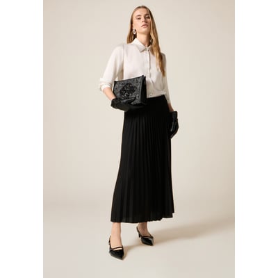 Next TALL FIT - Jupe plissée - black/noir