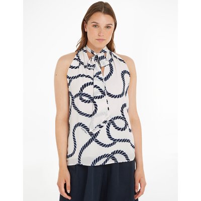 Blouse sans manches imprimée TOMMY HILFIGER